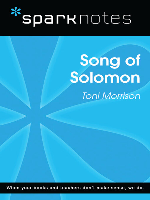 Title details for Song of Solomon (SparkNotes Literature Guide) by SparkNotes - Available